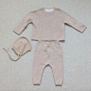 Zara Wool Outfit 3-6m